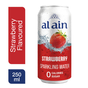6x250ml AA Shrink Strawberry Sparkling Can