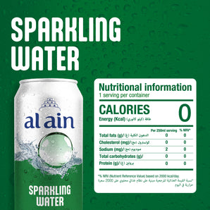 6x250ml AA Shrink Plain Sparkling Can